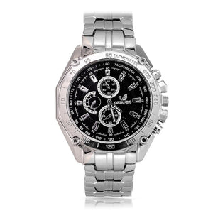 New Rosra Brand Men Watches Silver