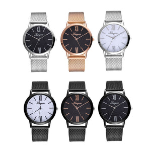Kingou Women's Casual Quartz Silicone strap