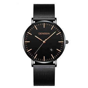 Men Fashion Military Stainless Steel Analog